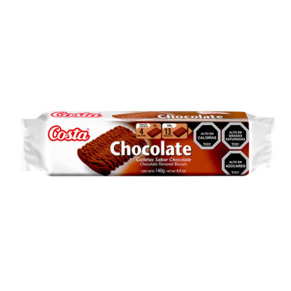 Galletas Costa sabor a Chocolate 140g